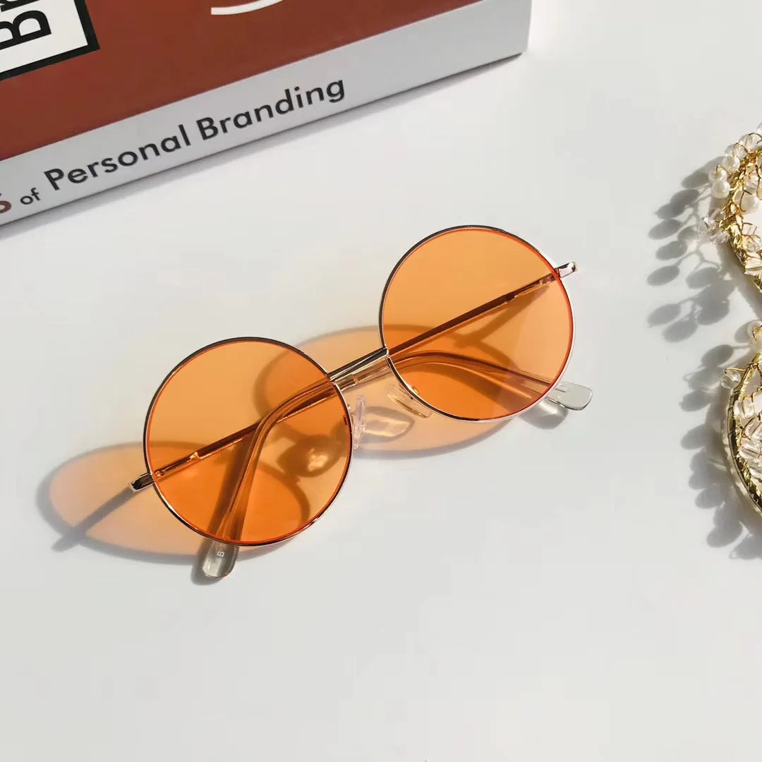 Children Vintage Round Sunglasses, Kids Eye wear