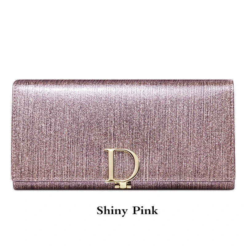 2024 Women's Long Wallet Coin Purse Luxury Genuine Leather Wallets