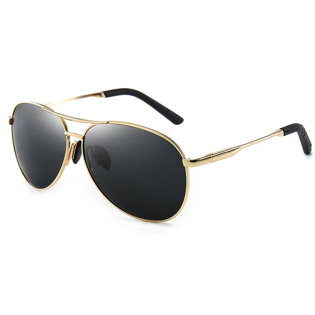 Metal Frame Polarized Sunglasses Men Color Changing Sun Glasses for Men