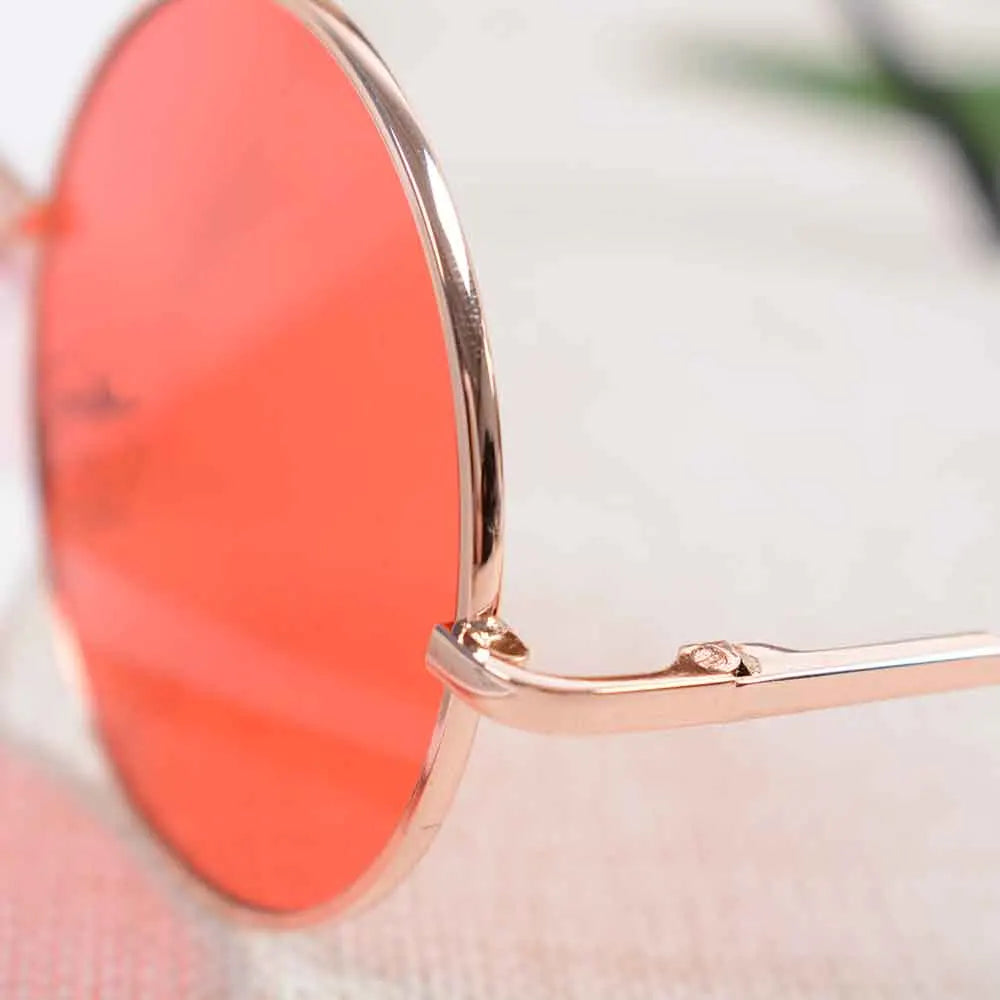 Children Vintage Round Sunglasses, Kids Eye wear