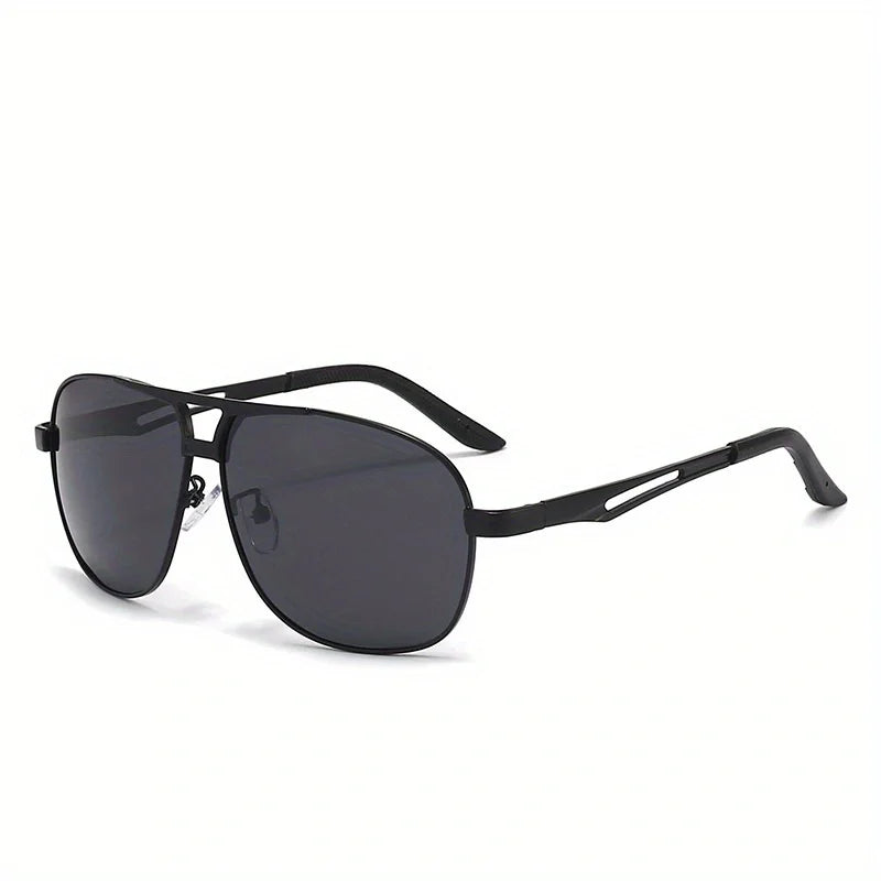 Men's Big Frame Pilot Sun Glasses Design Anti-reflective, UV 400