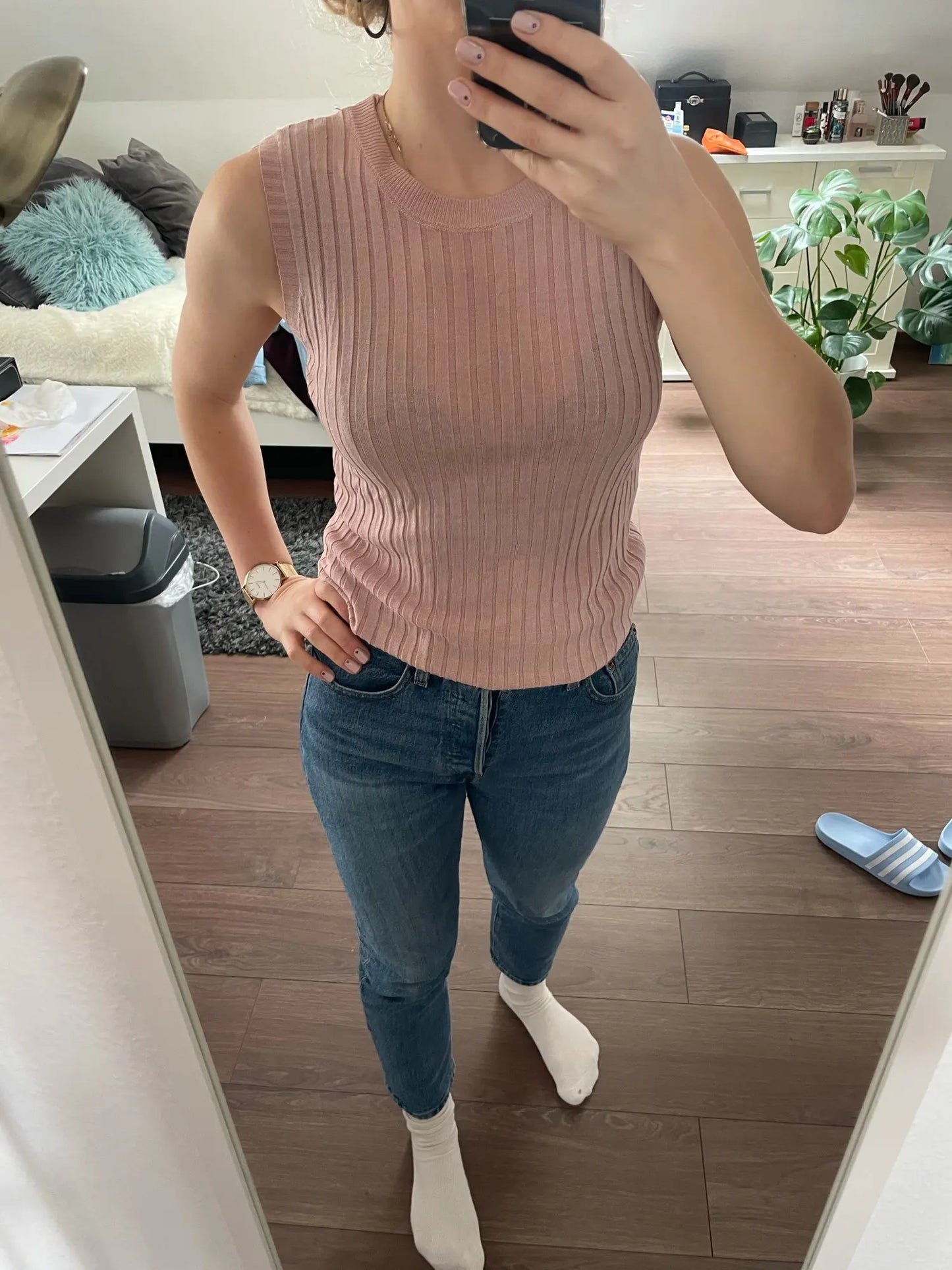Summer Fashion Knitted Vests O-neck Sleeveless Casual Thin Tops Sleeveless Women Blouse