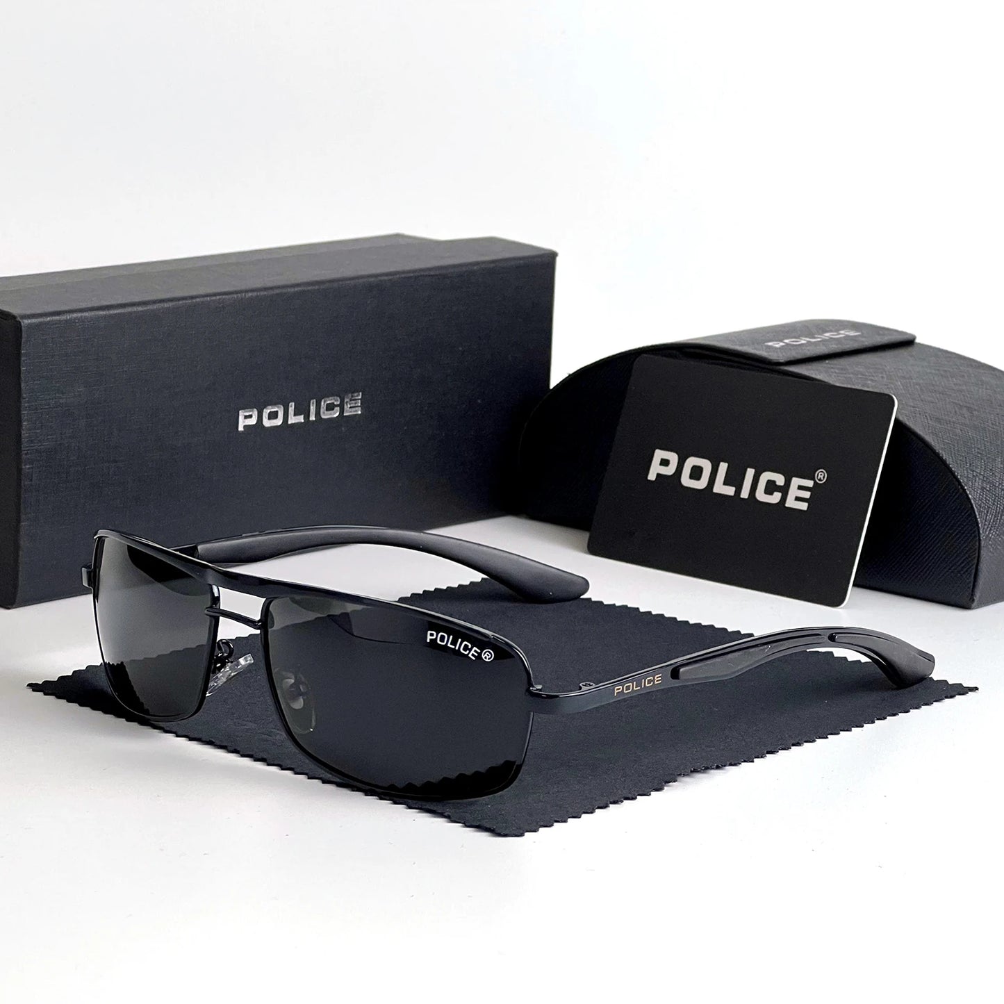 Policer Sunglasses Polarized for Men Classic Sun Glasses, High Quality UV 400 Protection 8837