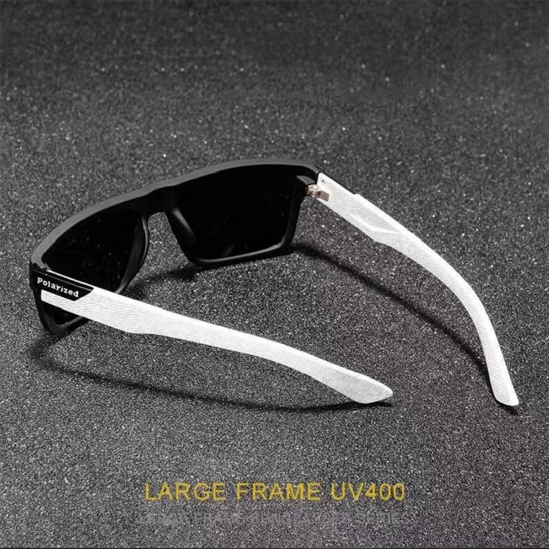 Polarized Sunglasses Fashion Square Frame Vintage Design Sun Glasses for Men