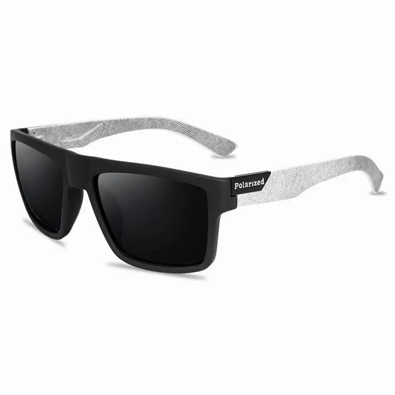 Polarized Sunglasses Fashion Square Frame Vintage Design Sun Glasses for Men