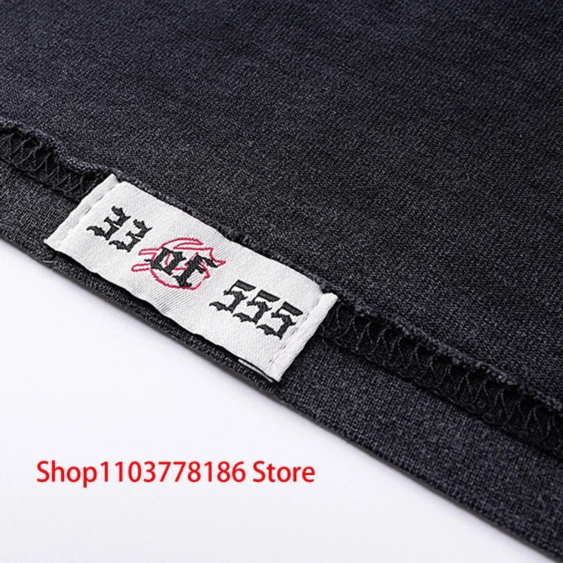 New GOD SPEED T-shirt Pop Fashion Print Streetwear Crewneck