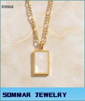 Gold Plated color Maiden necklaces & pendants Thick-chain white shell maxi necklace for women's