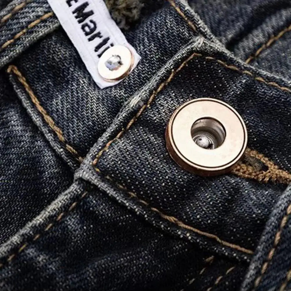 Wide Leg, Floor Length Loose Denim High Waist Vintage Hip Hop Streetwear Women Jeans