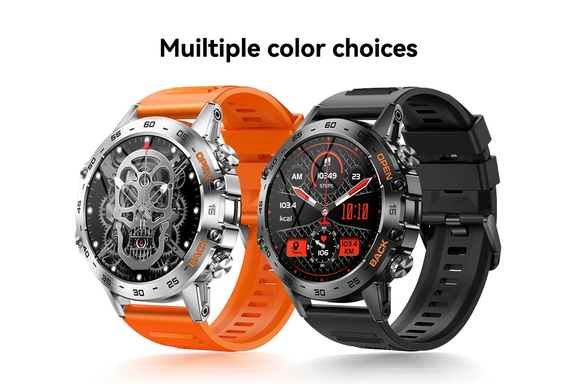 Newest 1.39" Bluetooth Call Smart Watch Men Outdoor Sport Fitness Heart Rate Health Monitoring Smartwatch for Android IOS Phone