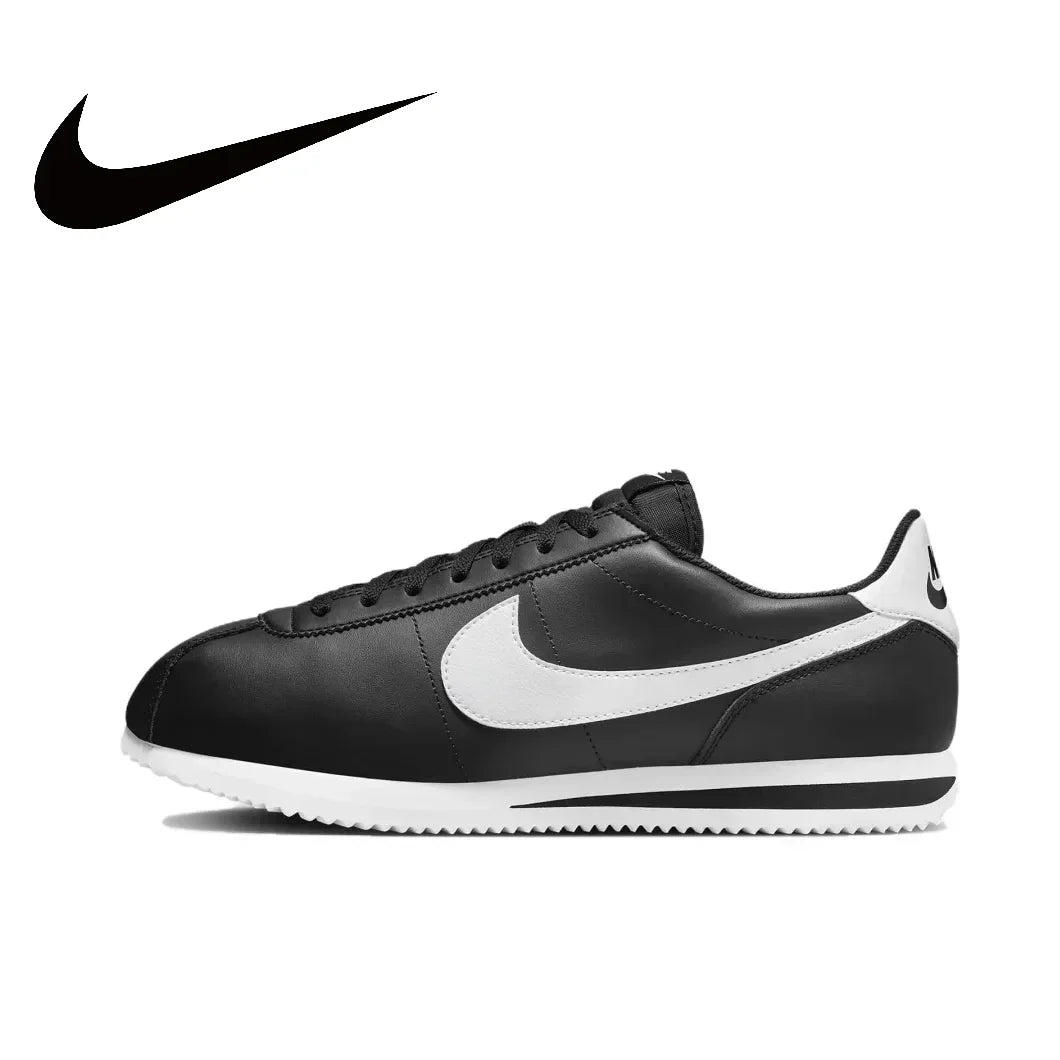 Nike New Cortez Low Men's And Women's Sneakers Retro Classic Running Shoes Breathable And Lightweight Sneakers