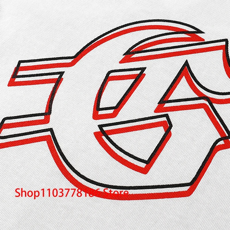New GOD SPEED T-shirt Pop Fashion Print Streetwear Crewneck