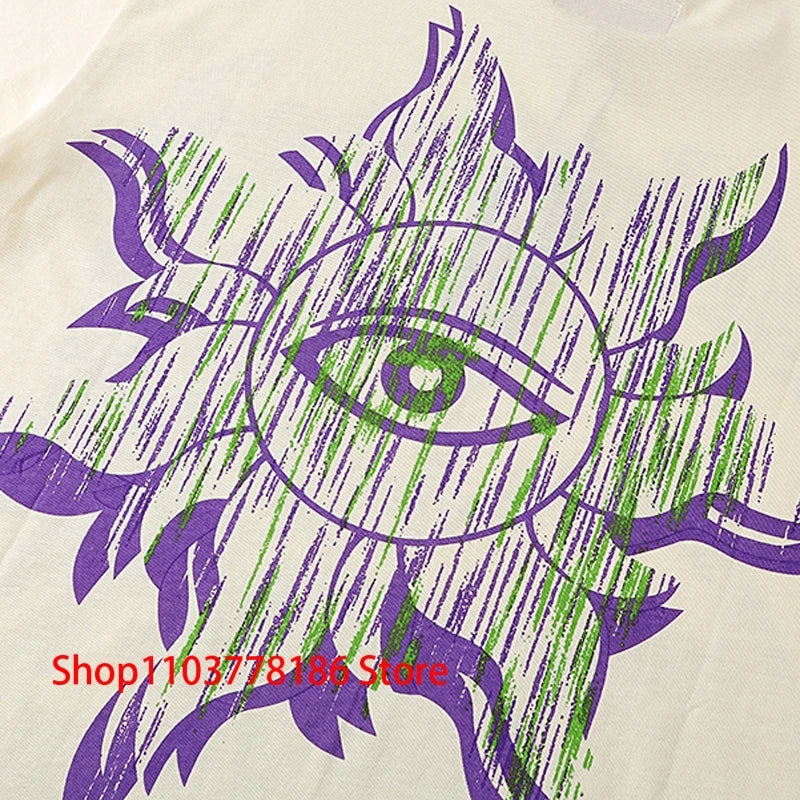 New GOD SPEED T-shirt Pop Fashion Print Streetwear Crewneck