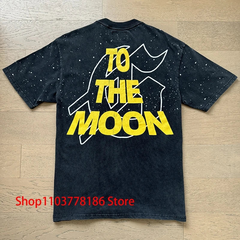 New GOD SPEED T-shirt Pop Fashion Print Streetwear Crewneck