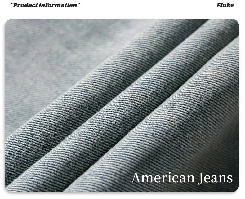 Multi-pocket Workwear Design Jeans Men's Old Washed Retro Japanese Korean Casual Pants