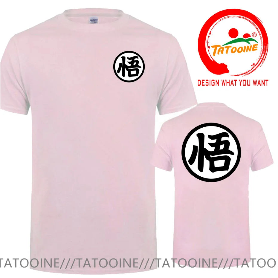 Street Fashion Anime Son Goku Oversized Casual T Shirt for Men