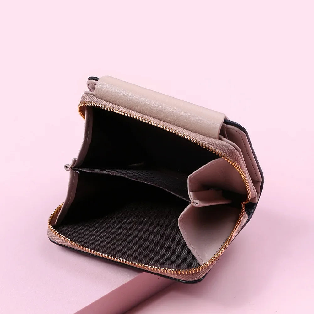 Ladies Wallets Leaf Hasp Clutch Brand Designed Mini Coin Purse