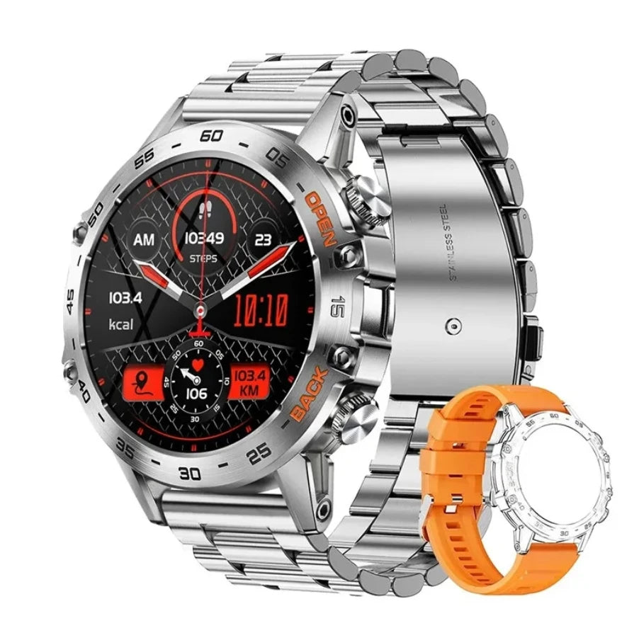 Newest 1.39" Bluetooth Call Smart Watch Men Outdoor Sport Fitness Heart Rate Health Monitoring Smartwatch for Android IOS Phone