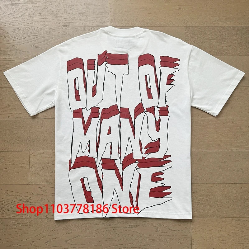 New GOD SPEED T-shirt Pop Fashion Print Streetwear Crewneck