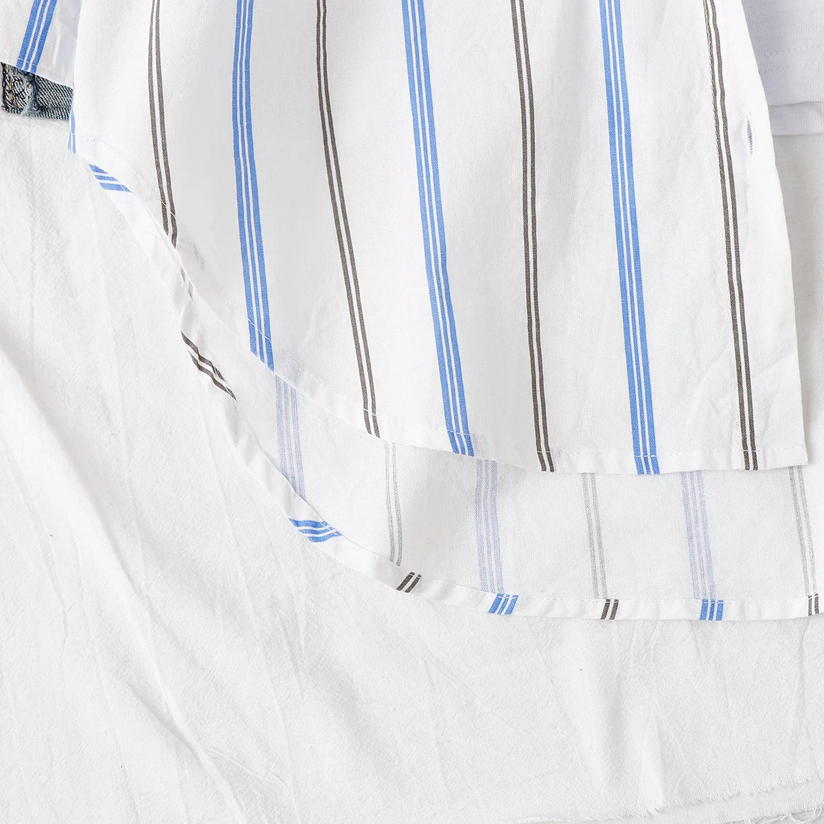 Loose Casual Striped Shirts New Ladies Sweet Simple Style Long Sleeve Print Female Blouse