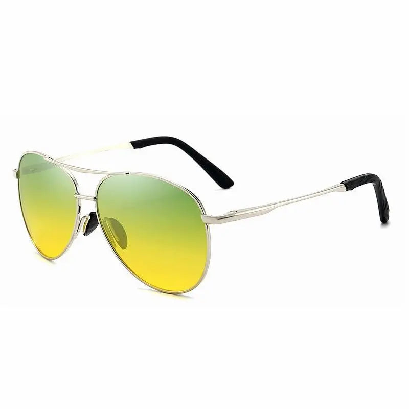 Metal Frame Polarized Sunglasses Men Color Changing Sun Glasses for Men