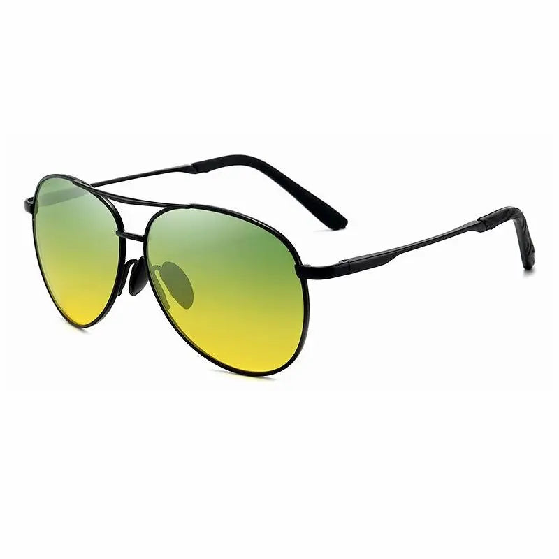 Metal Frame Polarized Sunglasses Men Color Changing Sun Glasses for Men