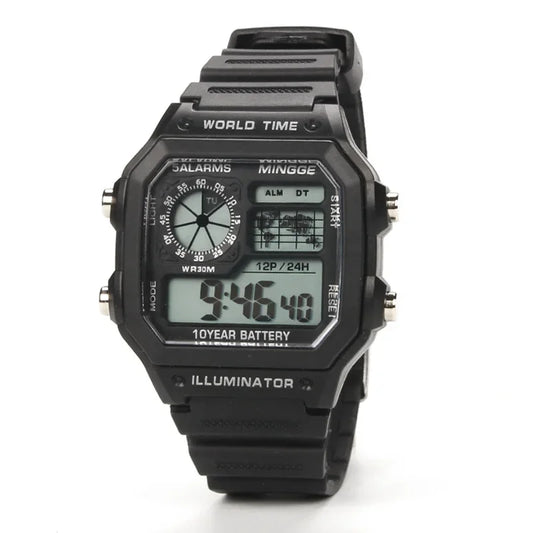 Watches for Men Electronic Watch Digital Display Retro Style Sports Watch