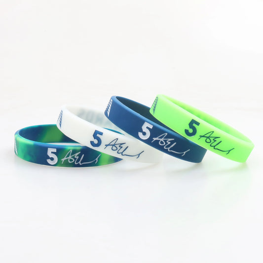 1 PCS Basketball Sports Bracelet Silicone Wristband For Men
