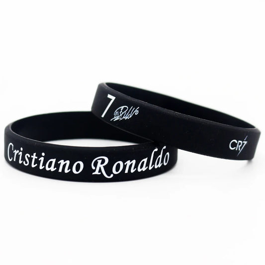 Black White Red Gray Sports Silicone Bracelets for Men