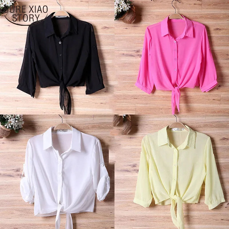 Long Sleeve Shirts Casual Tops Spring Fashion Women Floral Print Blouse Tops Ladies Shirts