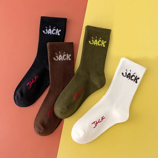 MEN's Crew Socks for Cycling, Skateboarding & Basketball - Unisex Casual Sports Socks