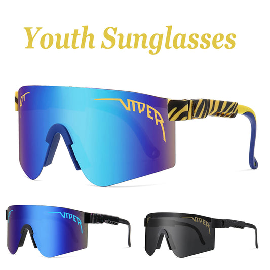 Youth Sunglasses Boys Girls Kids Pit Viper Sun Glasses Small head Adult Men Women Eyewear