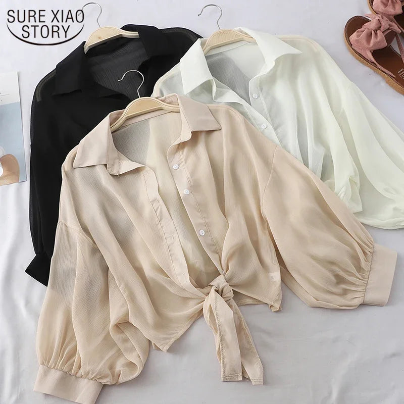 Long Sleeve Shirts Casual Tops Spring Fashion Women Floral Print Blouse Tops Ladies Shirts