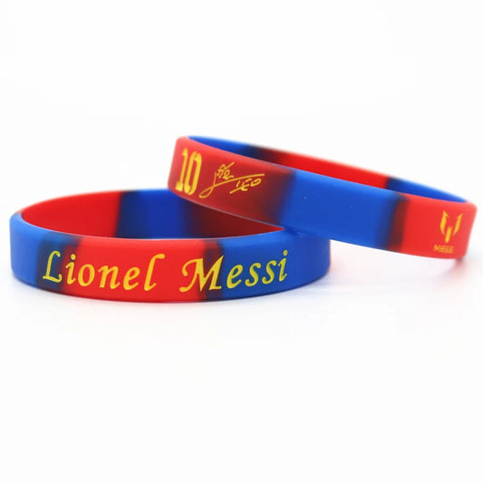 Silicone Bracelet Football Wristbands Sport Bracelet for Kids/men Fitness Bands